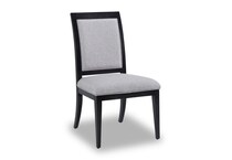 a gray dark smoke solid wood dining   