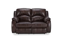  chocolate leathermatch sofa   