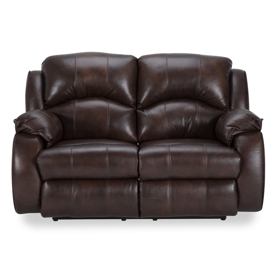   chocolate leathermatch sofa   