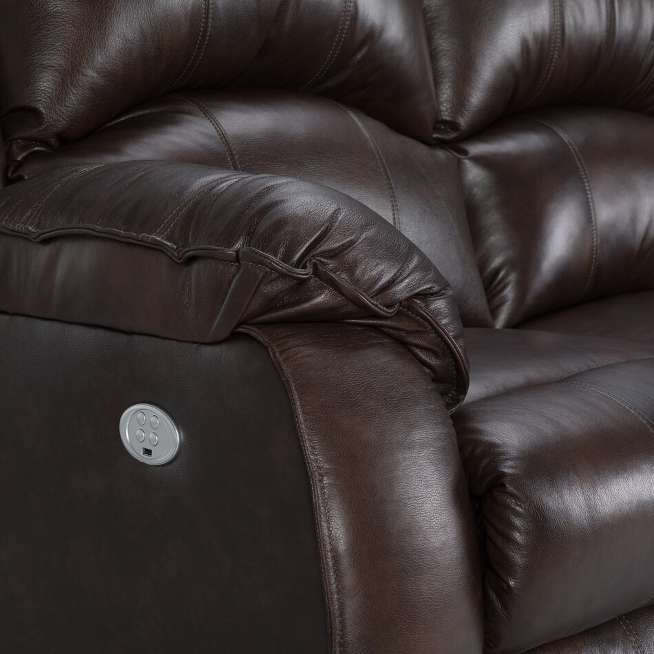   chocolate leathermatch sofa   