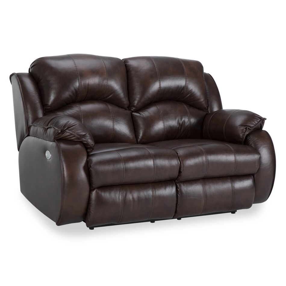   chocolate leathermatch sofa   