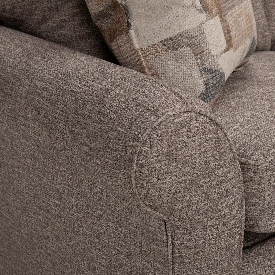  mclovin tweed sectional stationary avp  