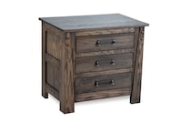 a m     deep gray oak wood solid wood bedroom   