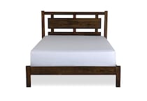 a m   stone gray oak wood solid wood bedroom wbqb  