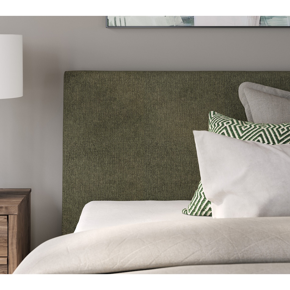 a green uph headboard   