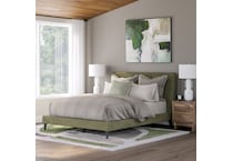 a green uph headboard   