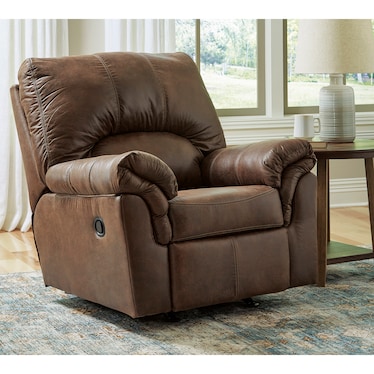 Jaden Coffee Rocker Recliner