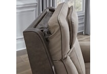 a fabric recliner   