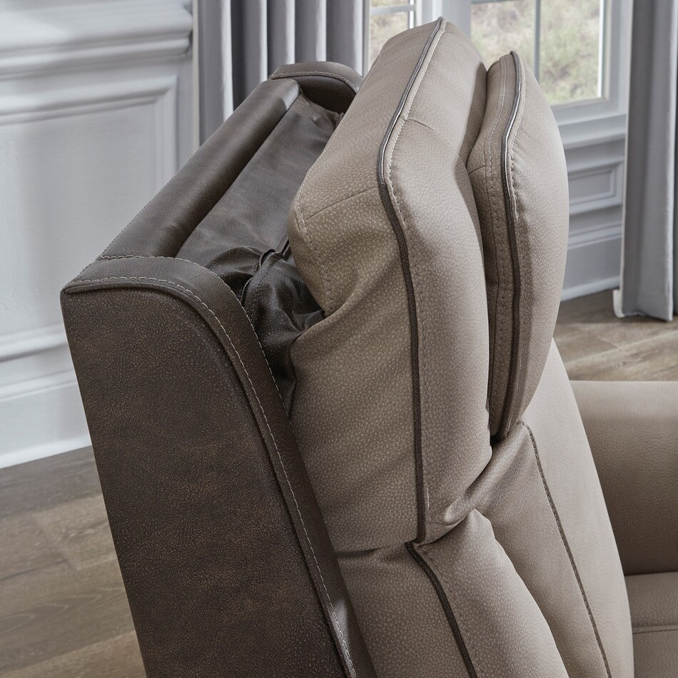 a fabric recliner   