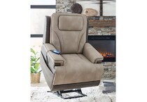 a fabric recliner   