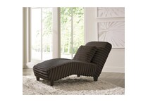 a gray fab occasional chair   