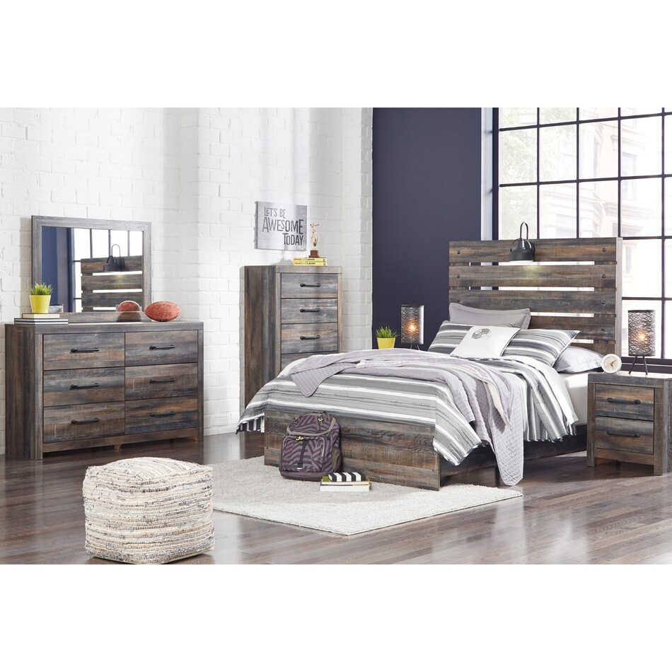 a brown qn kg bed pkg afp  