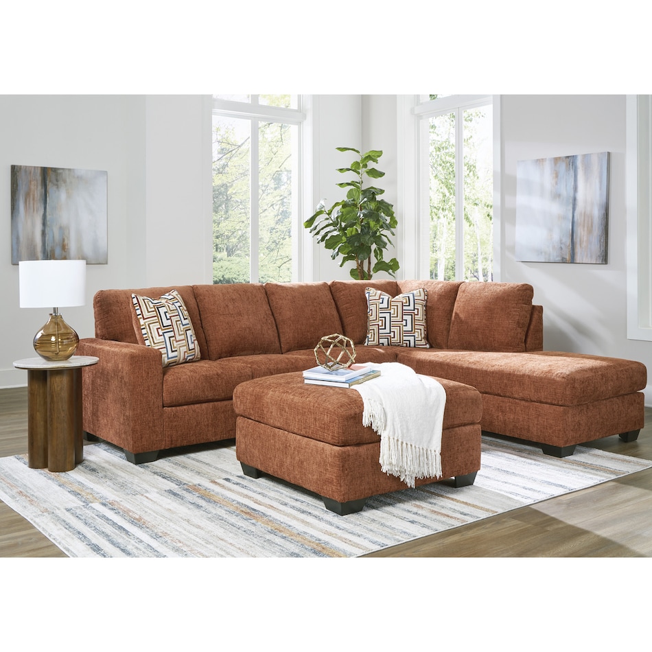 a orange sectional package apc  