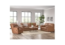 a brown fab recliner   