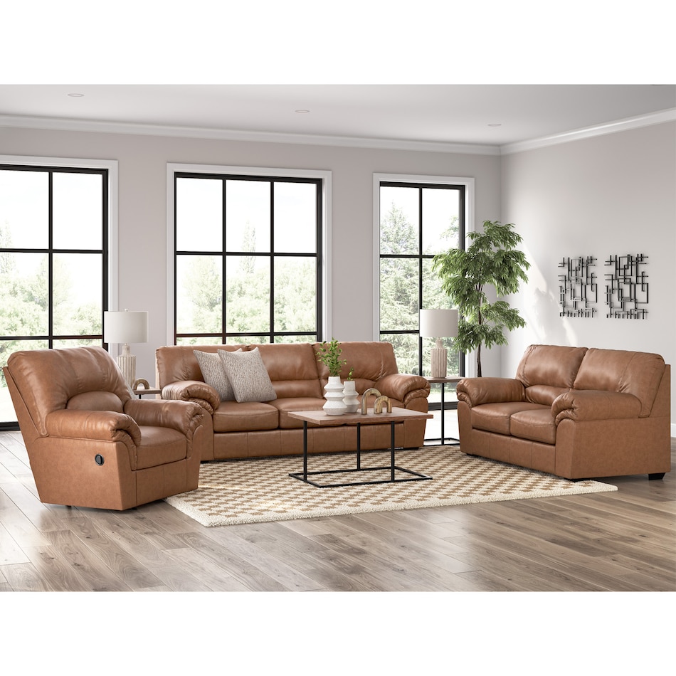 a brown fab recliner   