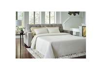 a gray n a queen sleeper   