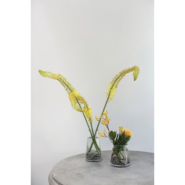 Fat Pyramid Vase - 9"