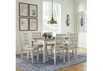 a acacia veneer package dining set   
