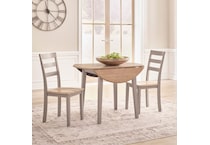 a gray n a chair   