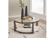 a cocktail table   