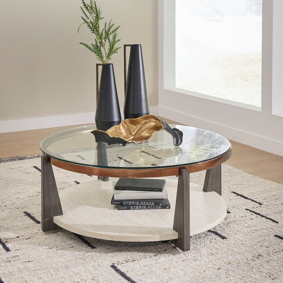 a cocktail table   