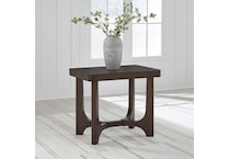 at end chairside table   