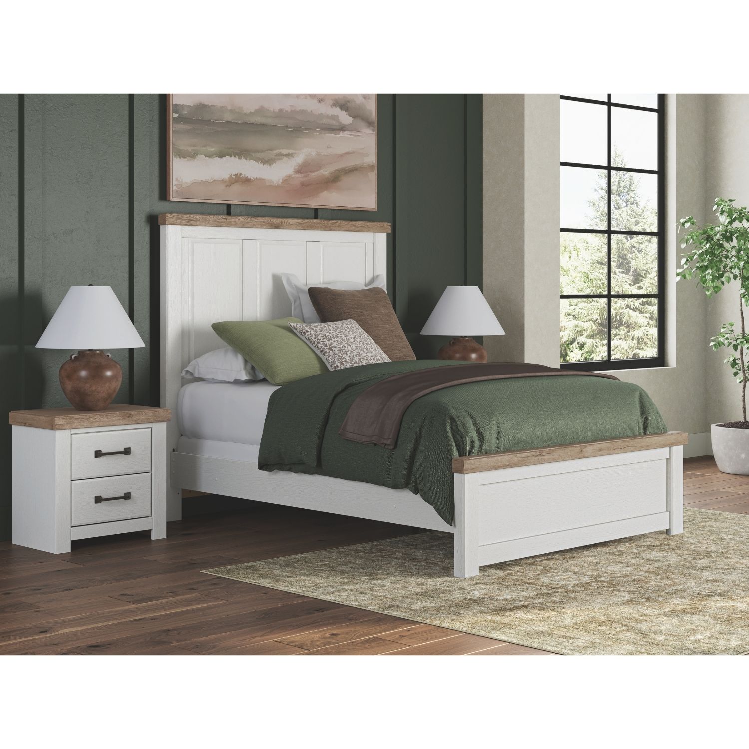 a white bed package aqn  