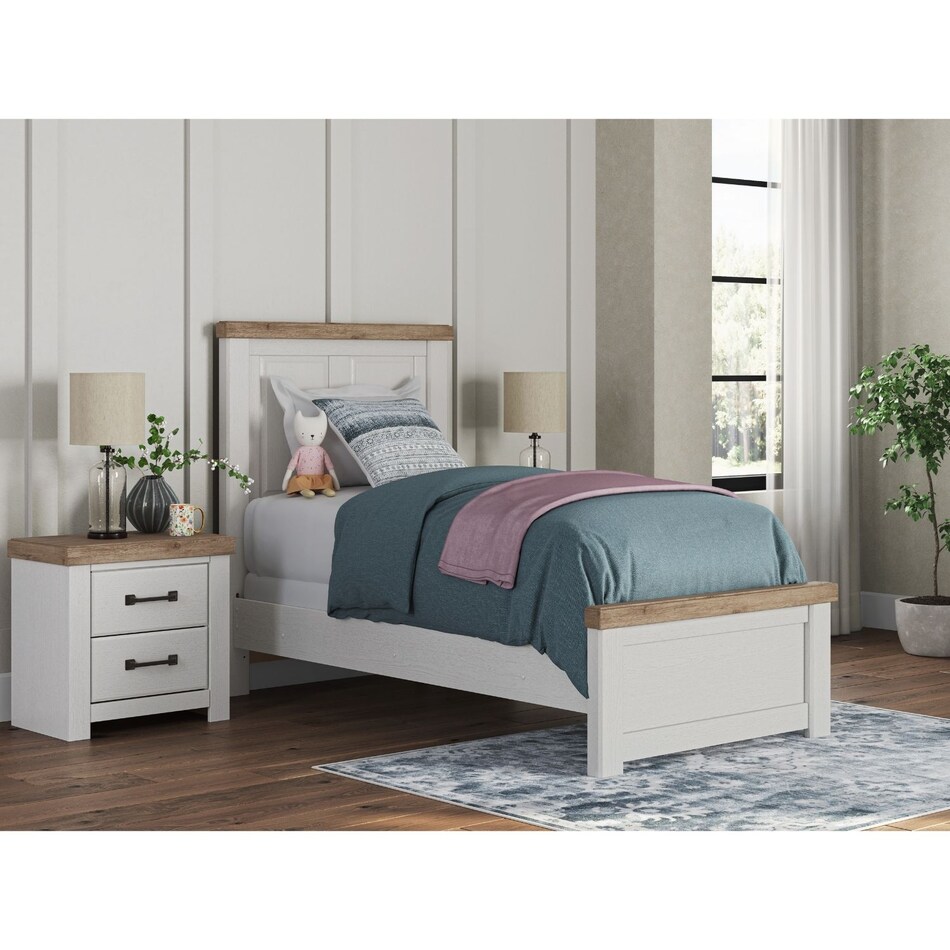 a white bed package atw  