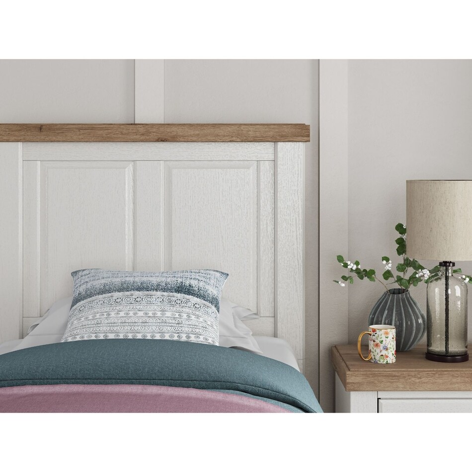 a white bed package atw  