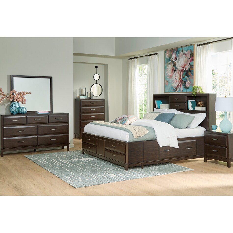 a brown bed package abqn  