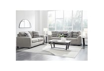 a gray fabric sofa   