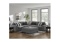 a gray n a ottoman apc  