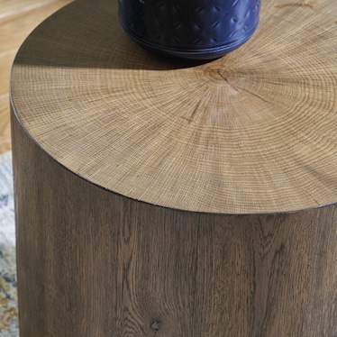 Stump Accent Table