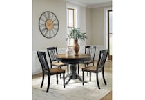 ad black   brown package dining set adp  