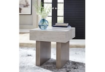 at end chairside table   