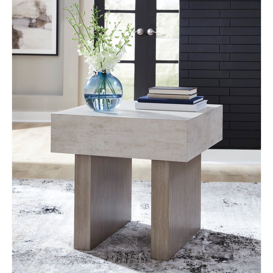 at end chairside table   