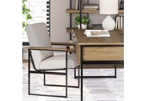 ah brown flat top desk   