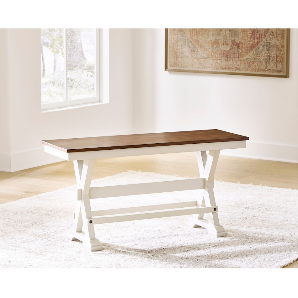 ad antiqued white n a stool   