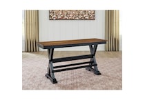 ad two tone finish n a stool   