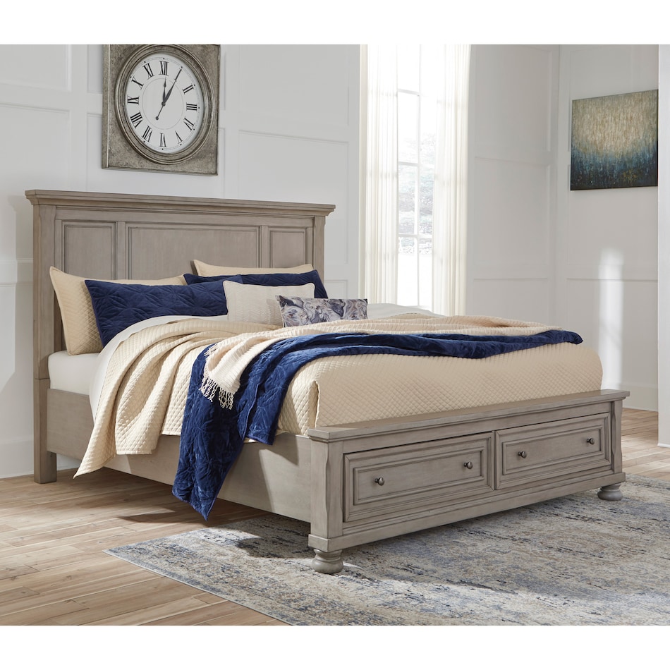 a light gray bed package abqp  