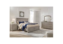 a light gray bed package abqp  