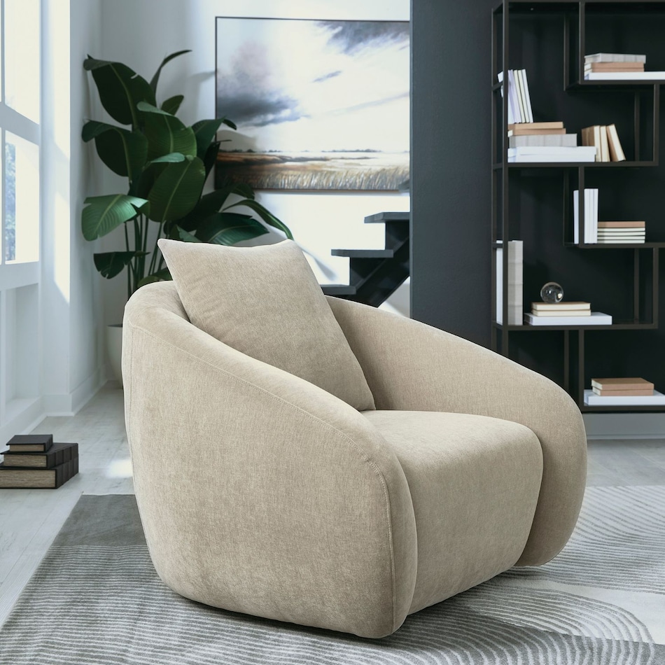 a beige tan fab occasional chair s b   