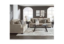 a white fabric sofa   