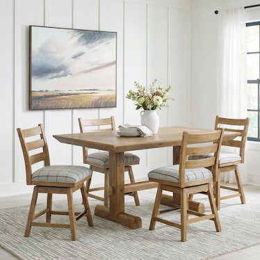Crowley 5-Pc. Counter Height Dining Set