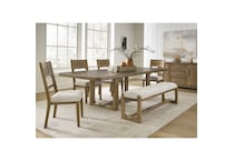 a brown package dining set adp  