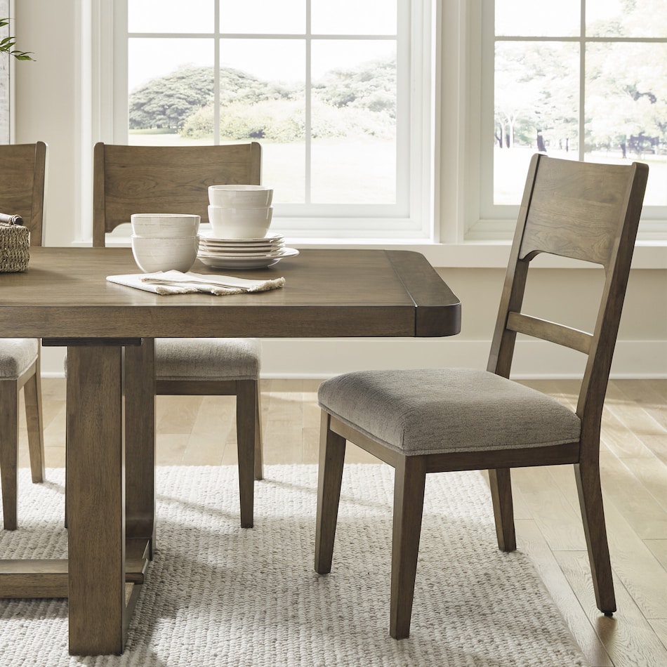 a brown package dining set adp  