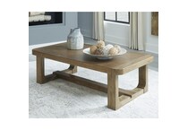 a glazed cocktail table   