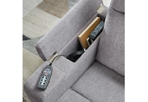 a fabric recliner   