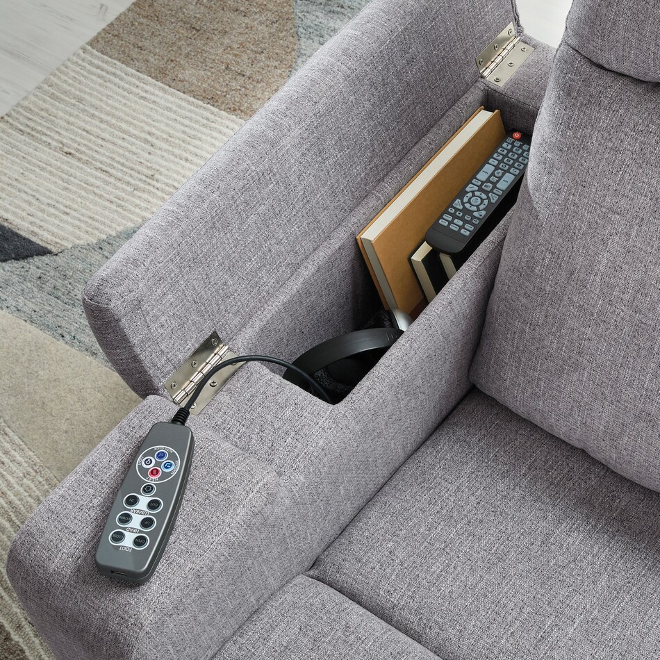a fabric recliner   