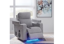 a fabric recliner   